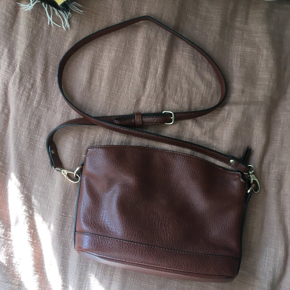 leather crossbody bag